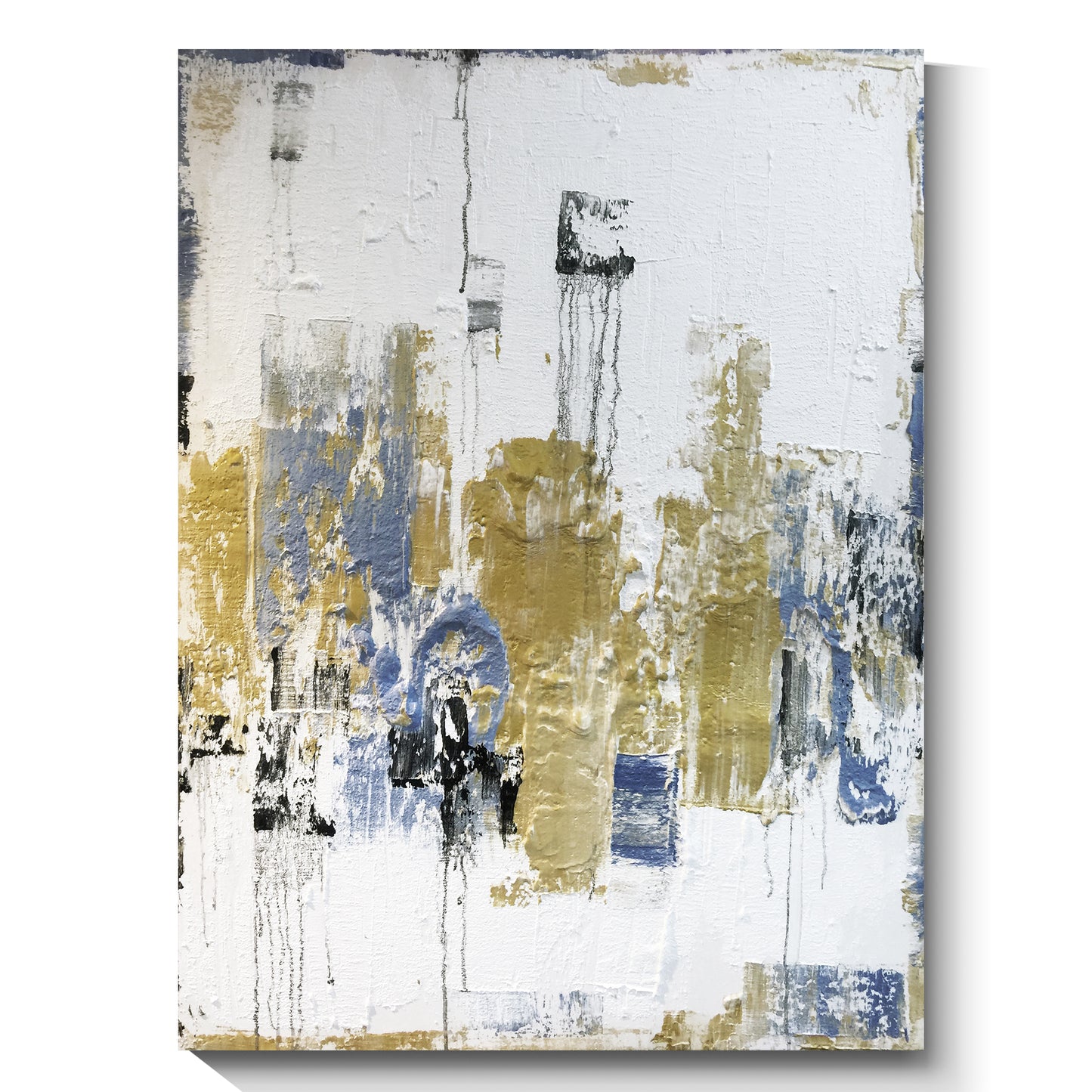 Modern abstract wall art, hand-painted oil painting