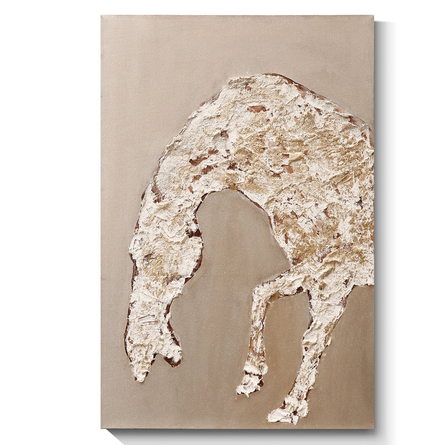 Modern abstract wall art, hand-painted oil painting