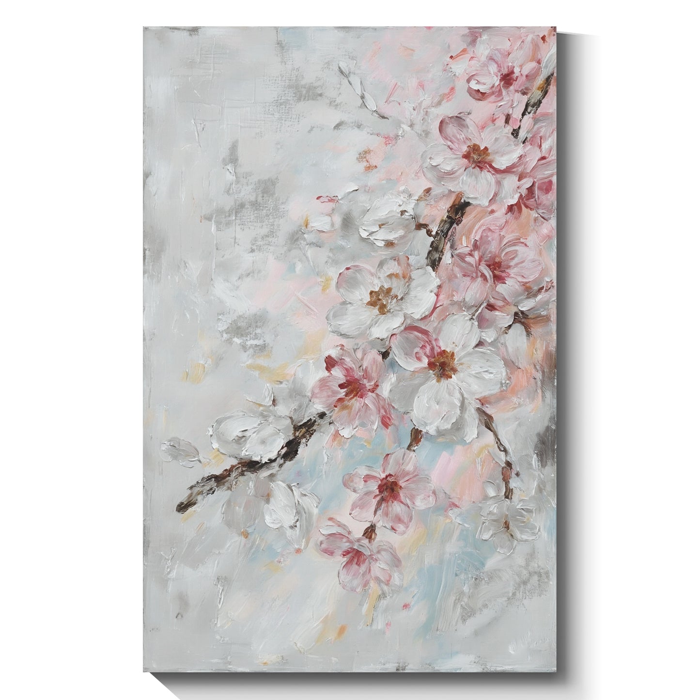 Modern abstract wall art, hand-painted oil painting
