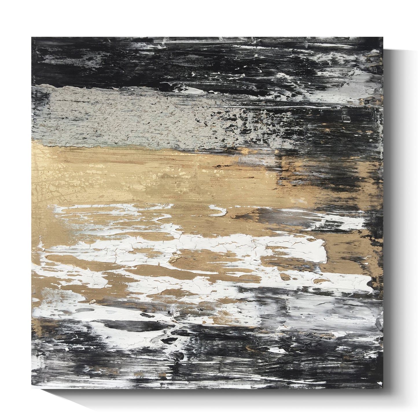 Modern abstract wall art, hand-painted oil painting