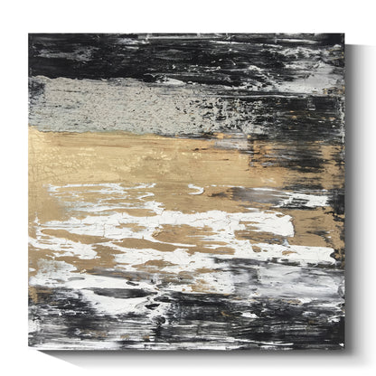 Modern abstract wall art, hand-painted oil painting