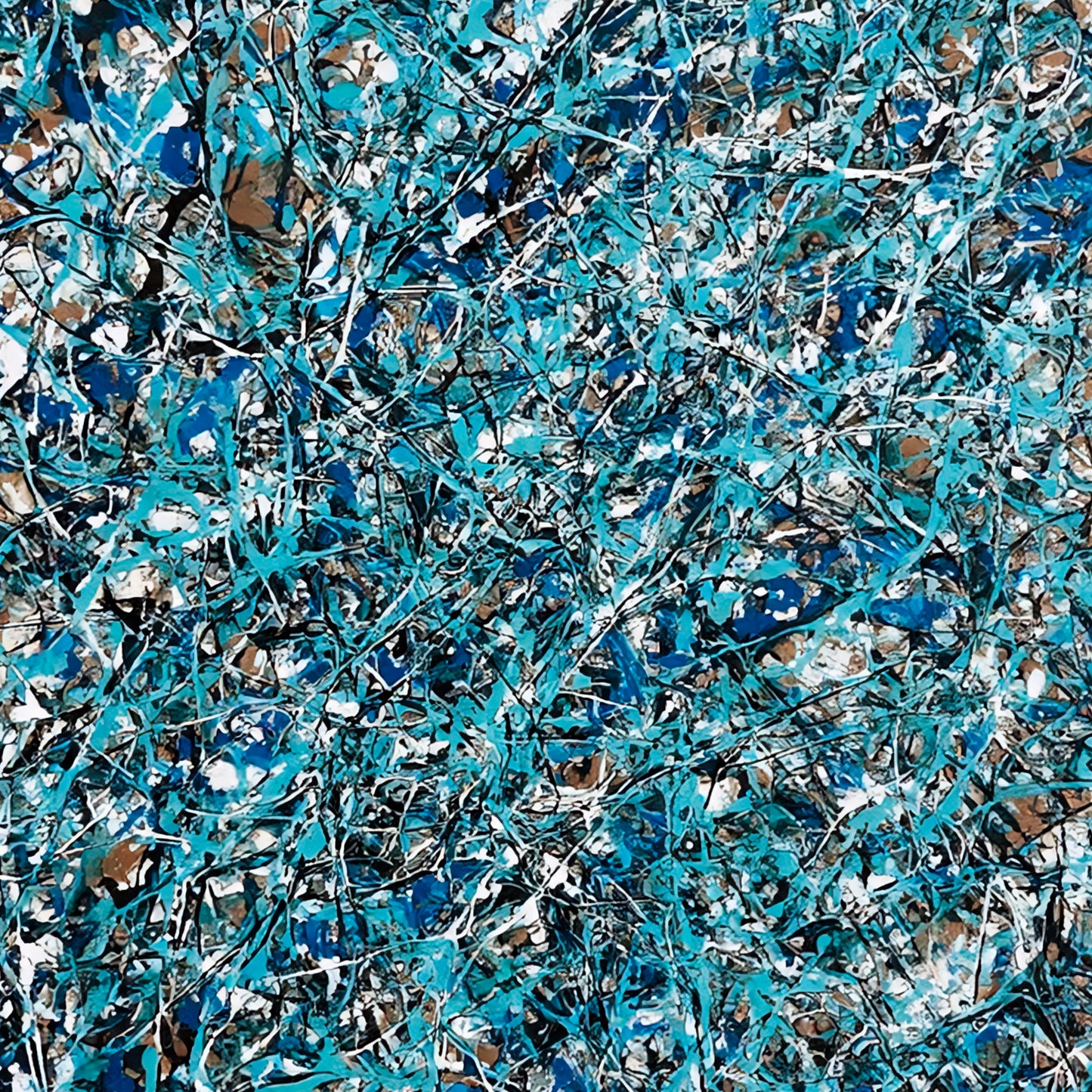 Modern abstract wall art, hand-painted oil painting