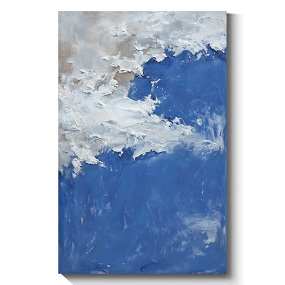 Modern abstract wall art, hand-painted oil painting