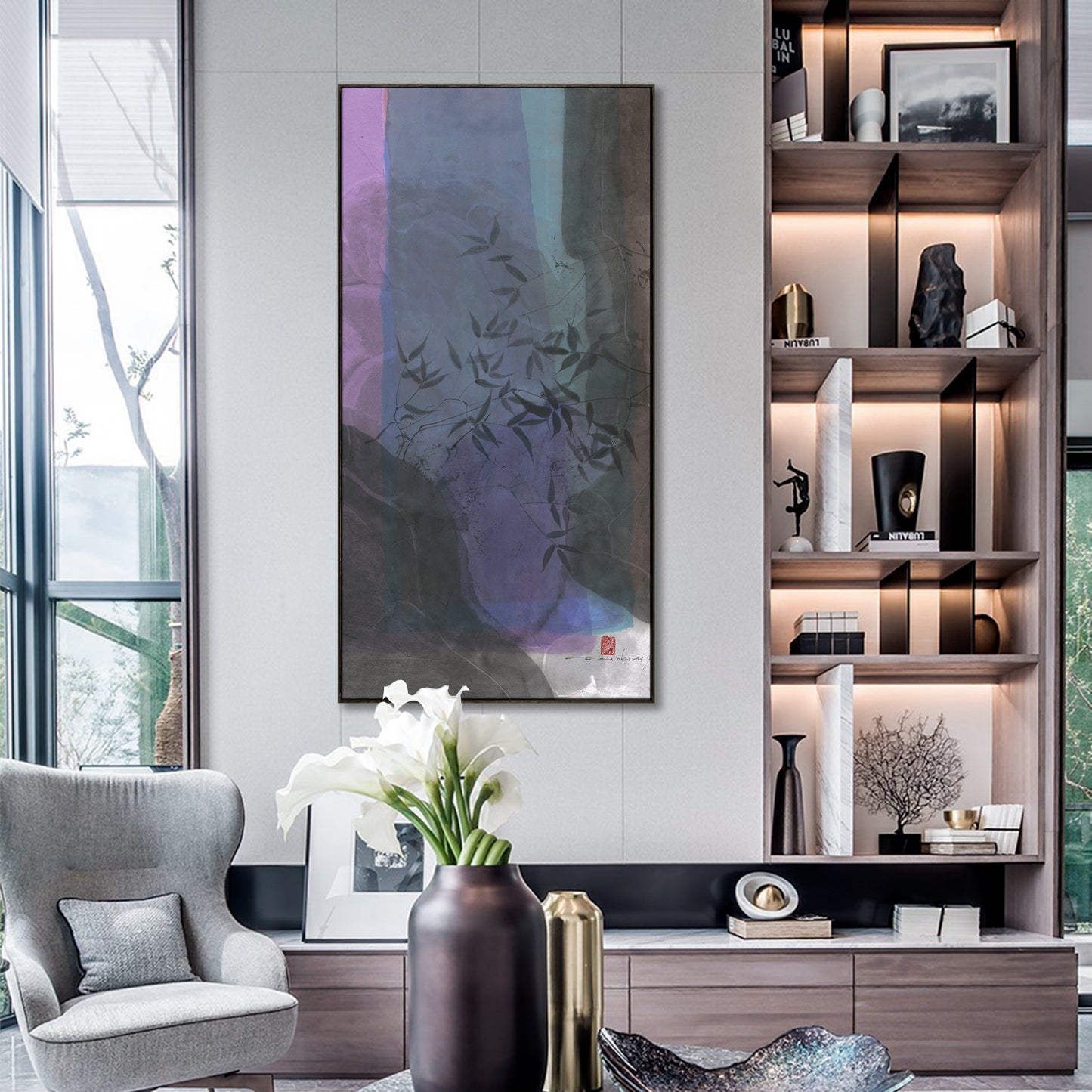 "Quiet Series 2"framed canvas prints