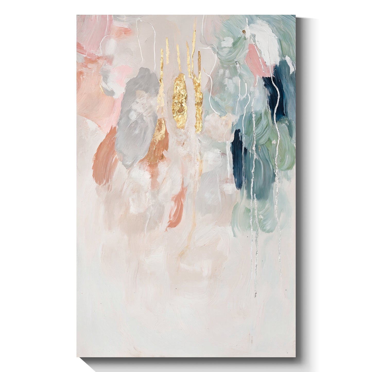 Modern abstract wall art, hand-painted oil painting