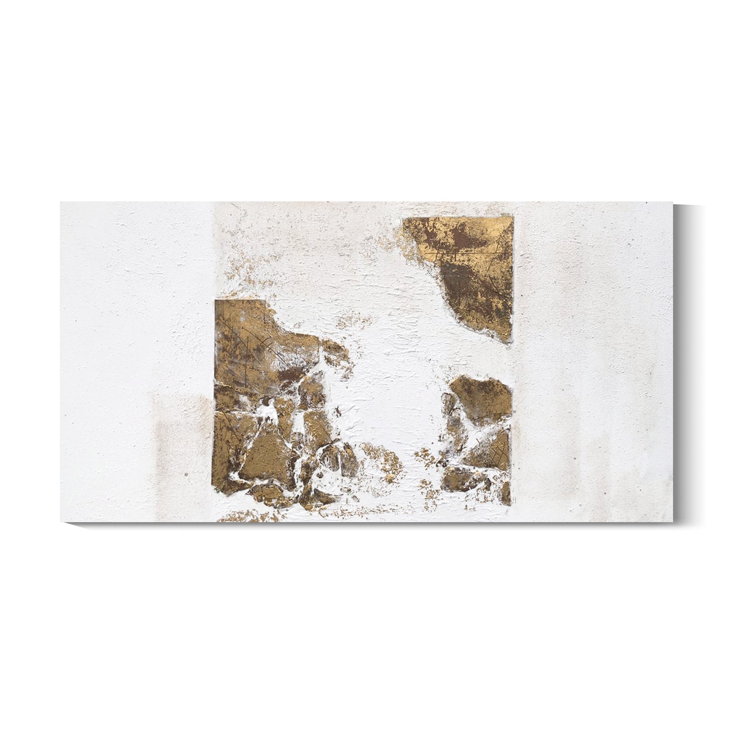 Banner modern abstract wall art, hand-painted oil painting