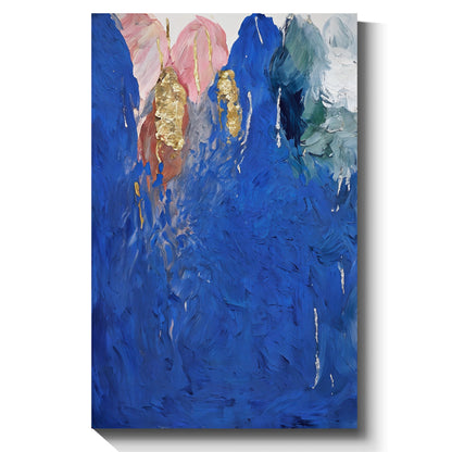 Modern abstract wall art, hand-painted oil painting