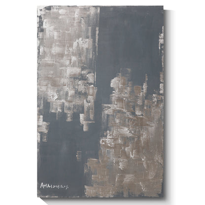 Modern abstract wall art, hand-painted oil painting