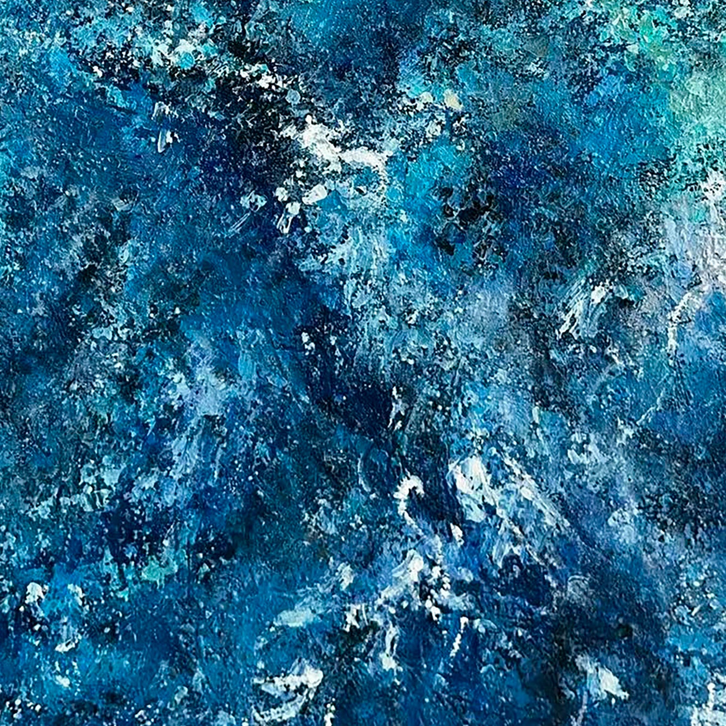 "Stars"Modern abstract wall art, hand-painted oil painting