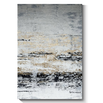Modern abstract wall art, hand-painted oil painting
