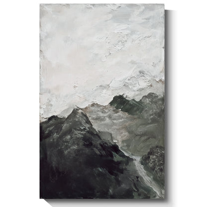 Modern abstract wall art, hand-painted oil painting