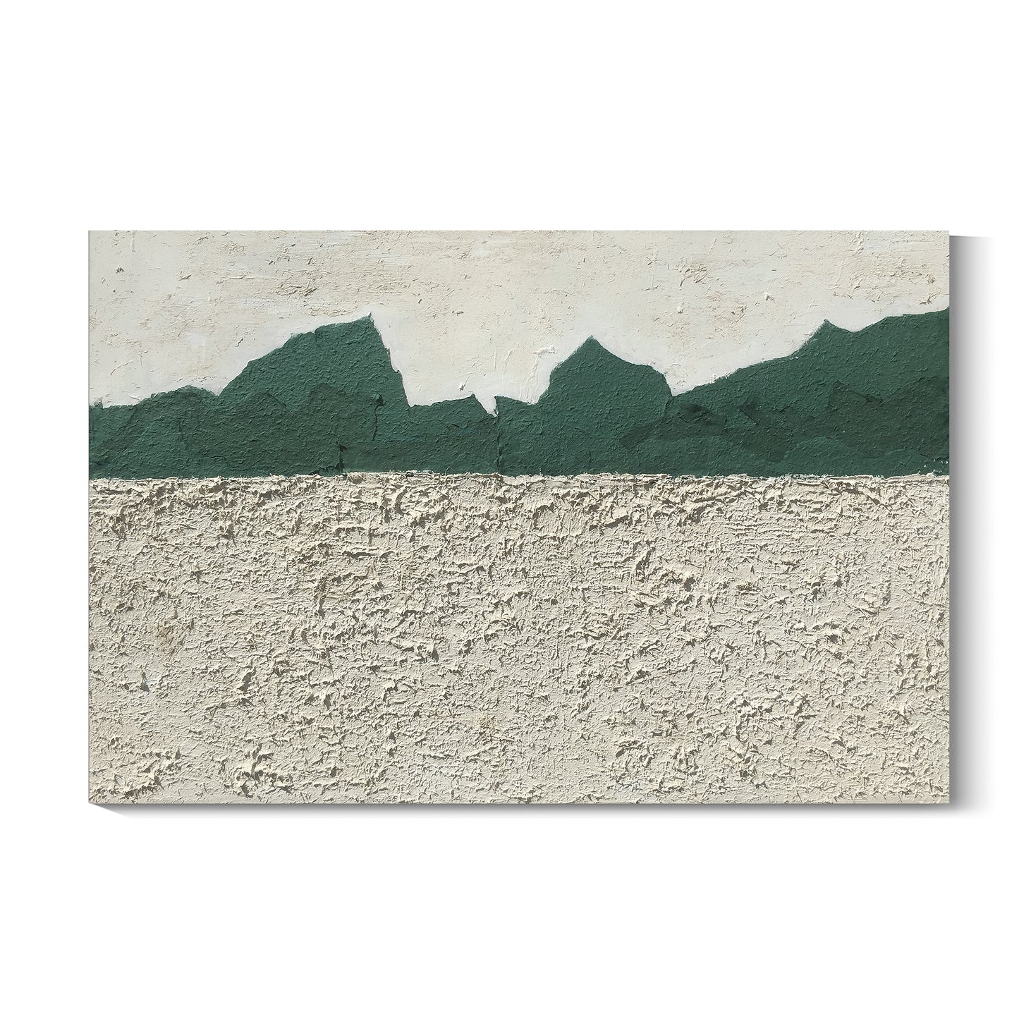 Banner modern abstract wall art, hand-painted oil painting