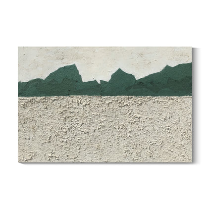 Banner modern abstract wall art, hand-painted oil painting