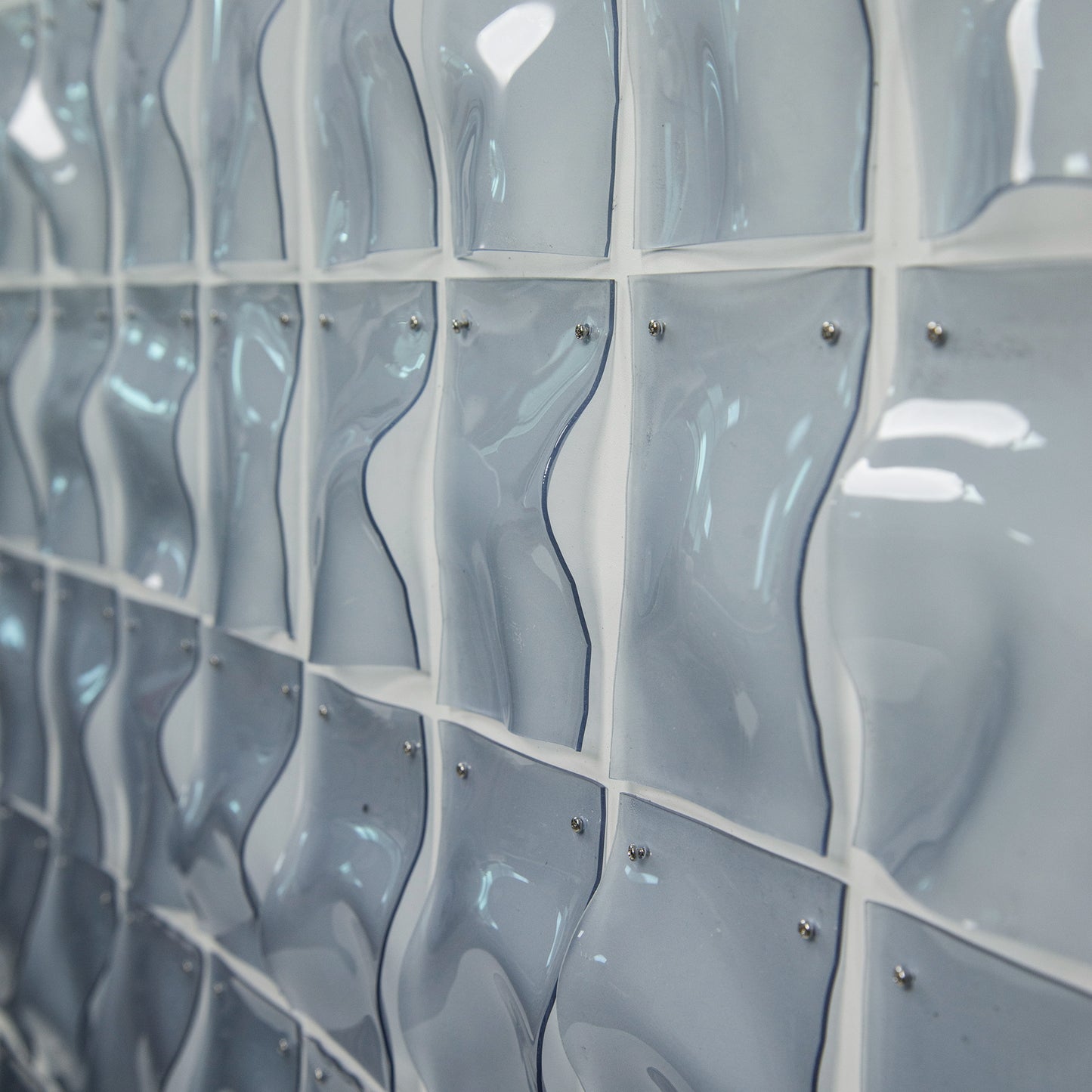 "Grey floating" 3D acrylic wall painting