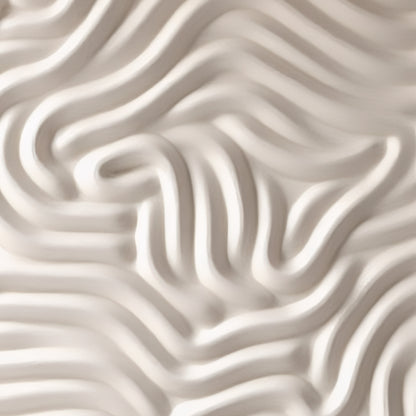 Beige Wall Sculptures, 3D Wood Wall Art, Minimalist Wall Hanging Home Décor