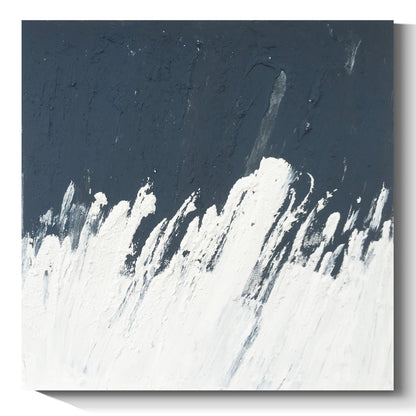 Modern abstract wall art, hand-painted oil painting