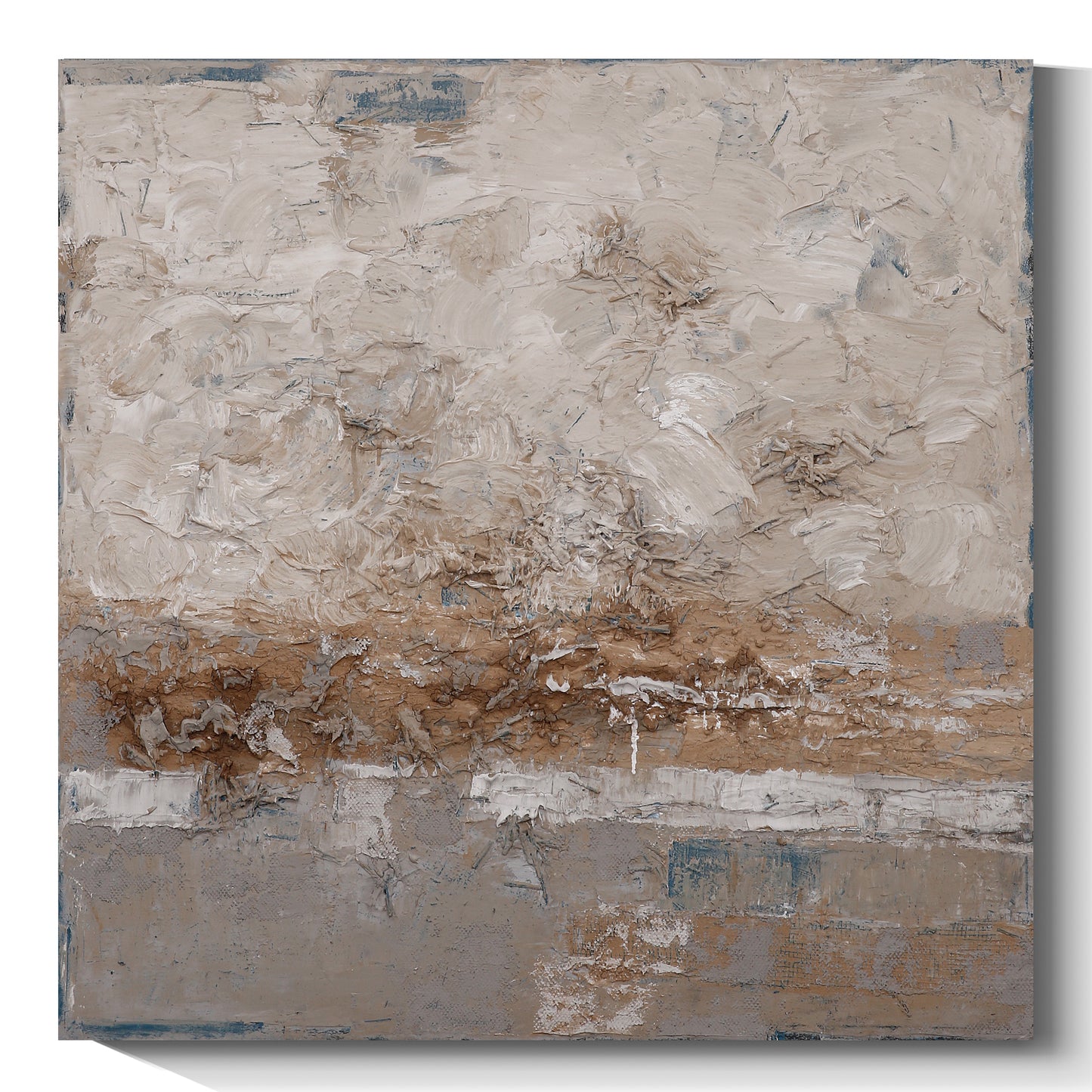 Modern abstract wall art, hand-painted oil painting