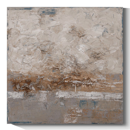 Modern abstract wall art, hand-painted oil painting