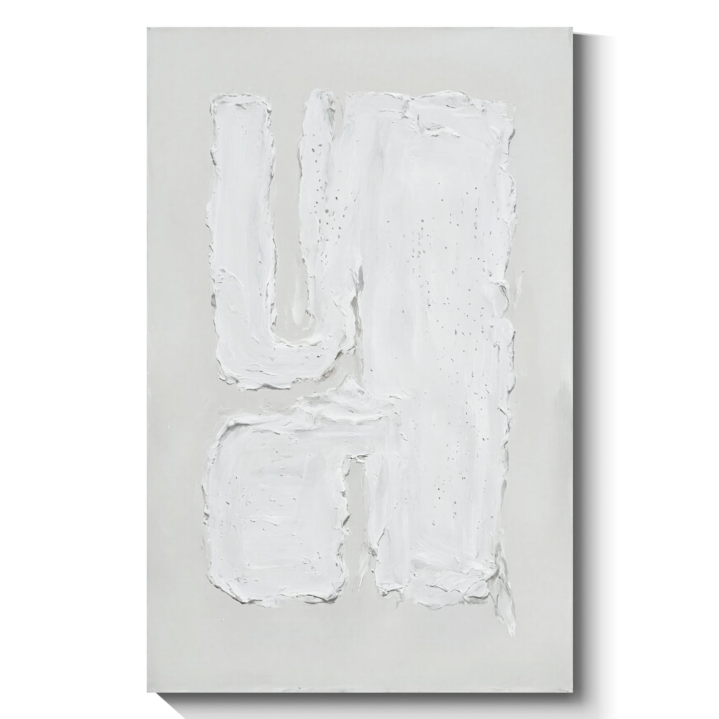 Modern abstract wall art, hand-painted oil painting