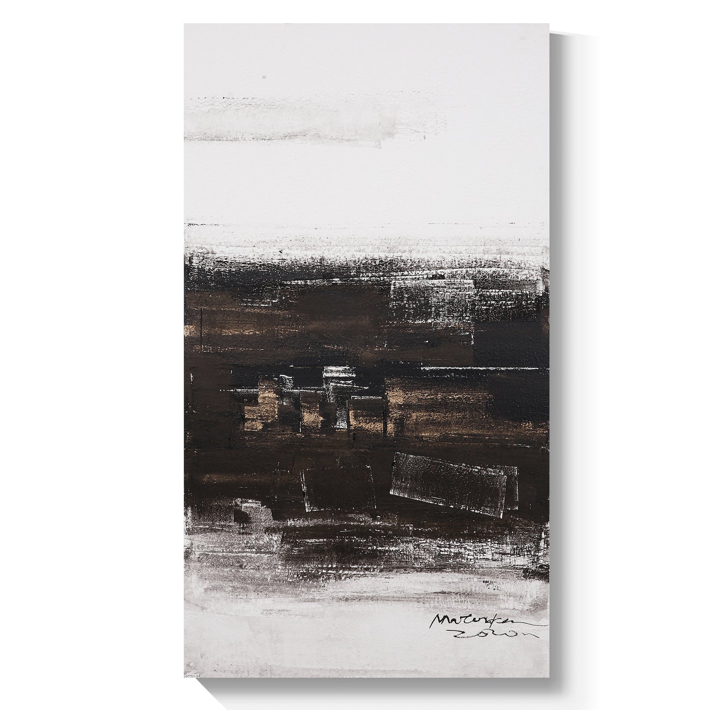 Modern abstract wall art, hand-painted oil painting