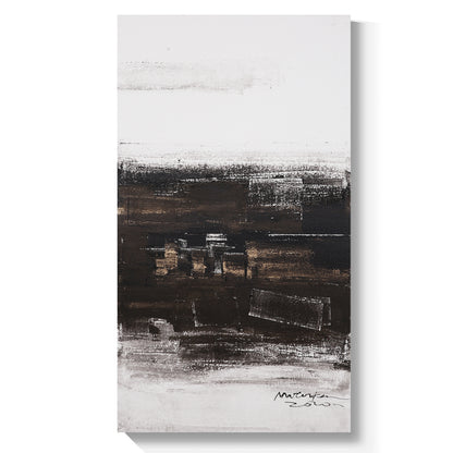 Modern abstract wall art, hand-painted oil painting