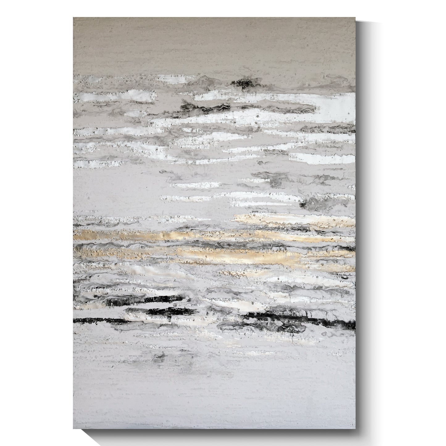 Modern abstract wall art, hand-painted oil painting