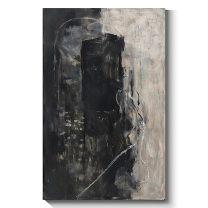 Modern abstract wall art, hand-painted oil painting