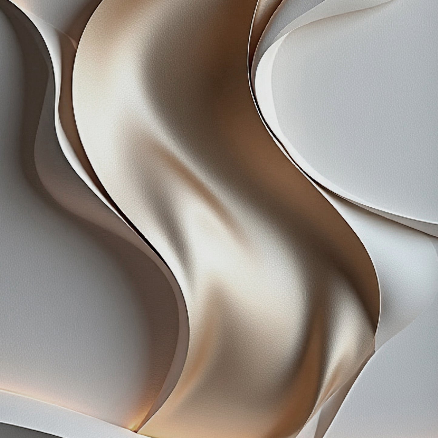 Beige, black and brown wall sculptures, 3D wooden wall art, simple wall-hung home decoration.