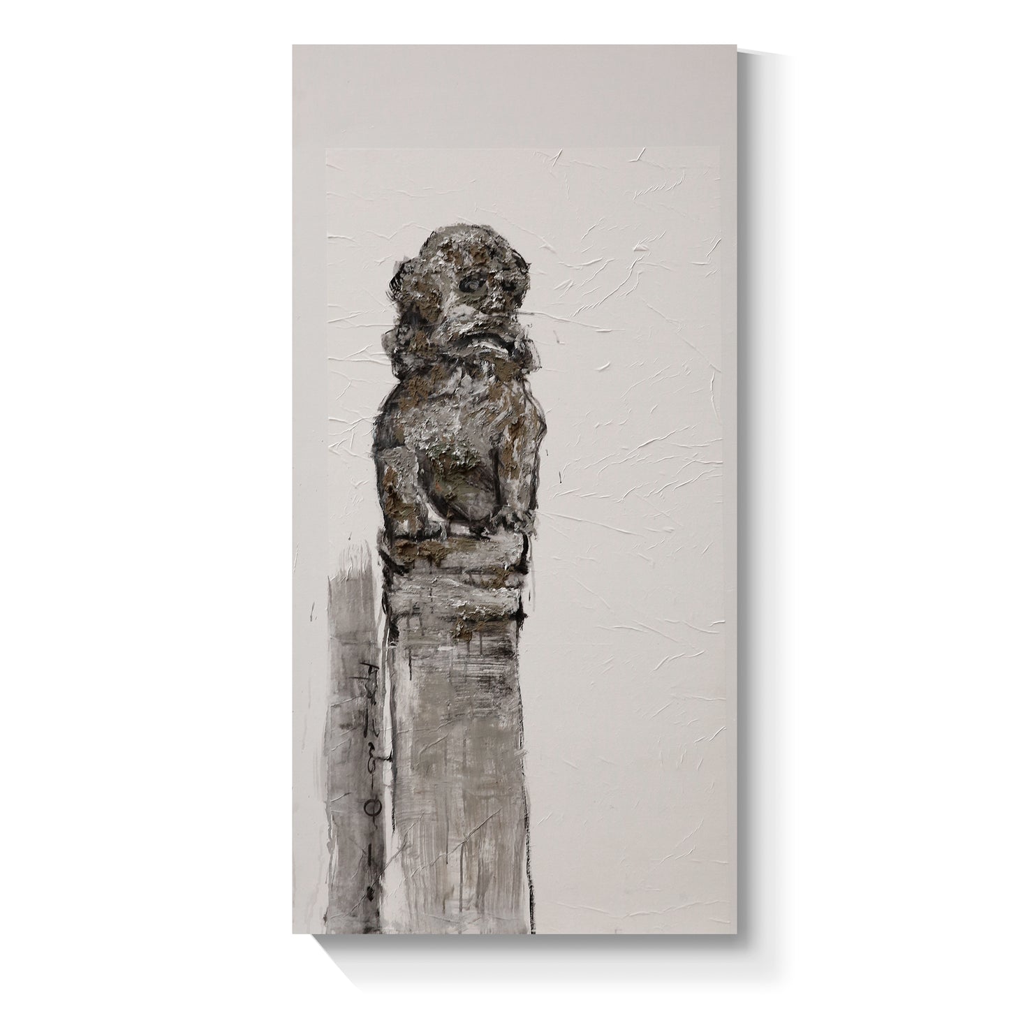 Modern abstract wall art, hand-painted oil painting