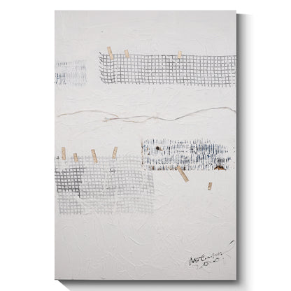 Modern abstract wall art, hand-painted oil painting