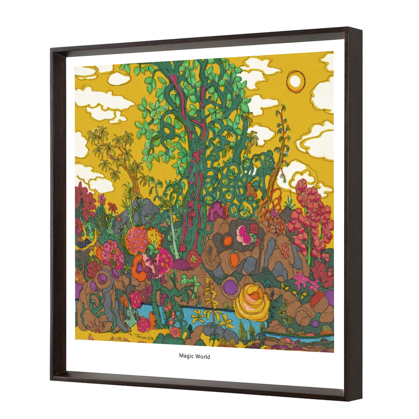 "Nature Series  Beautiful Bay"framed prints