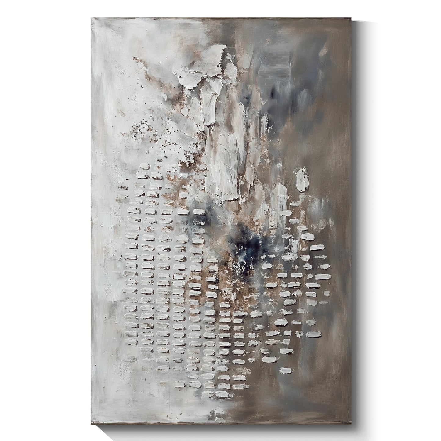 Modern abstract wall art, hand-painted oil painting