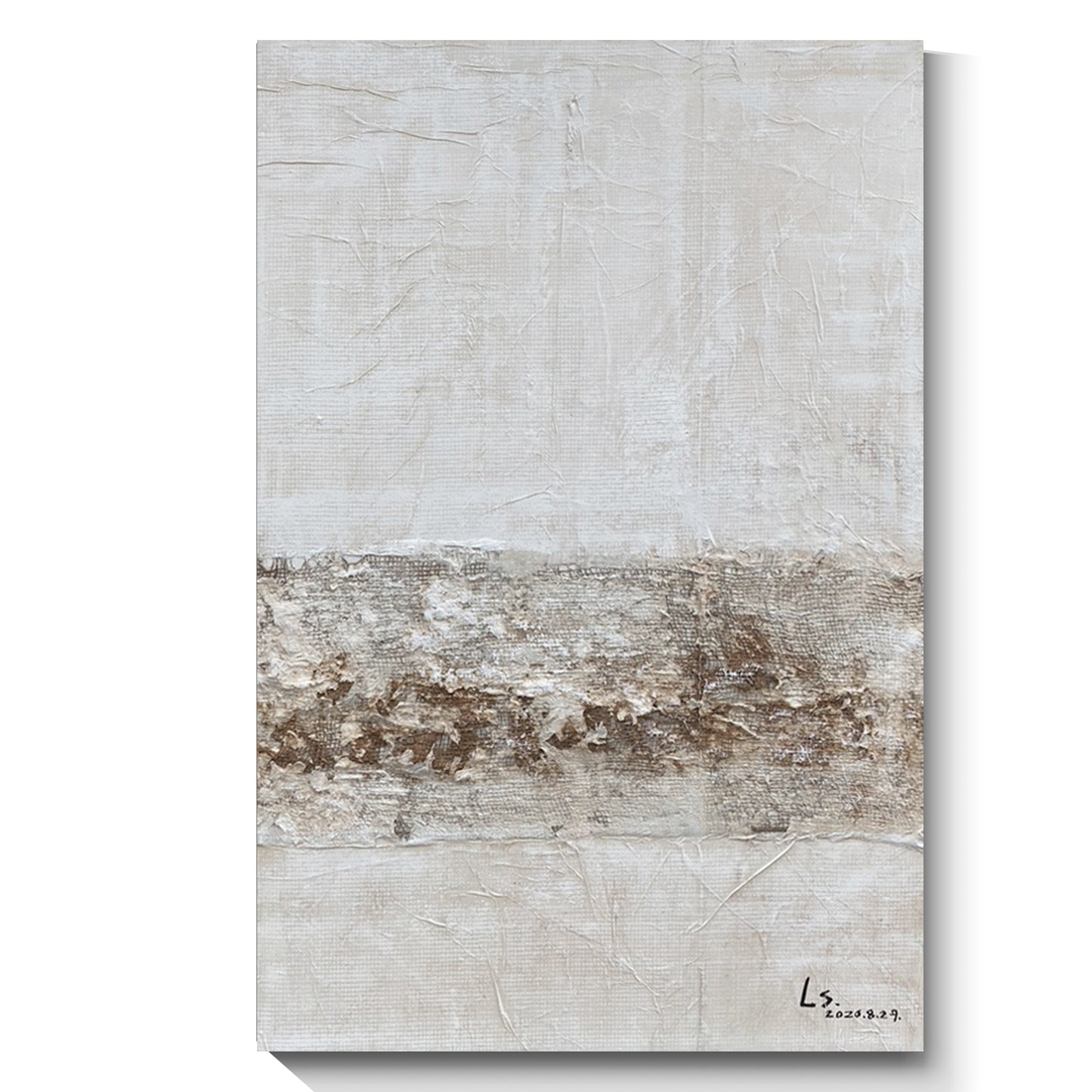 Modern abstract wall art, hand-painted oil painting