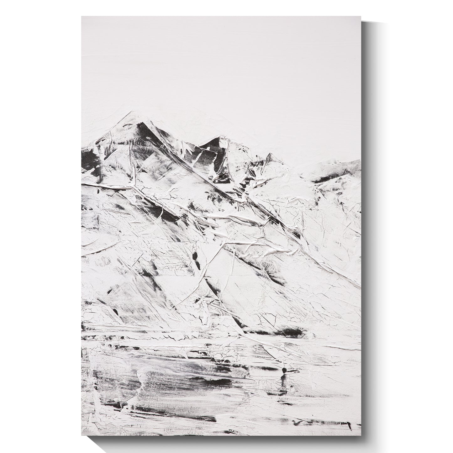 Modern abstract wall art, hand-painted oil painting