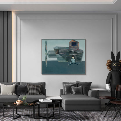 "run aground" canvas prints