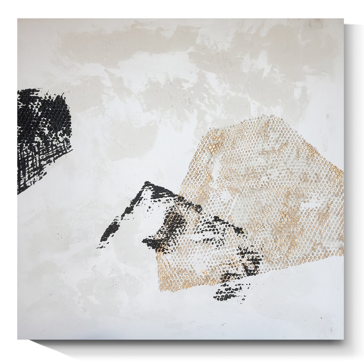 Modern abstract wall art, hand-painted oil painting