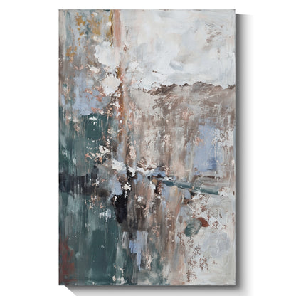 Modern abstract wall art, hand-painted oil painting