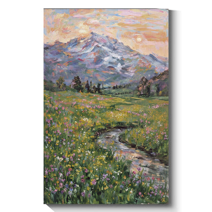 Modern abstract wall art, hand-painted oil painting