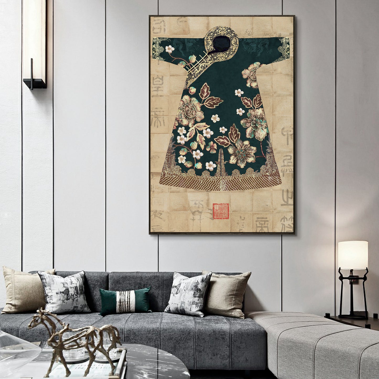 "Dragon Robe Series 1" hand-stretched canvas prints