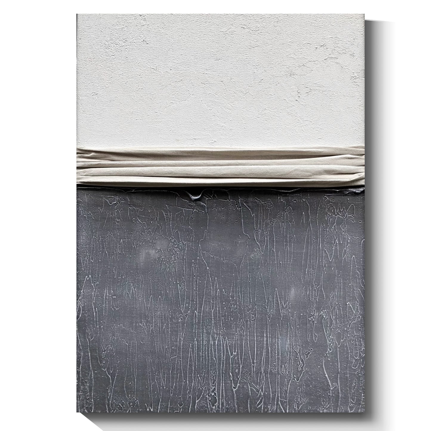 Modern abstract wall art, hand-painted oil painting