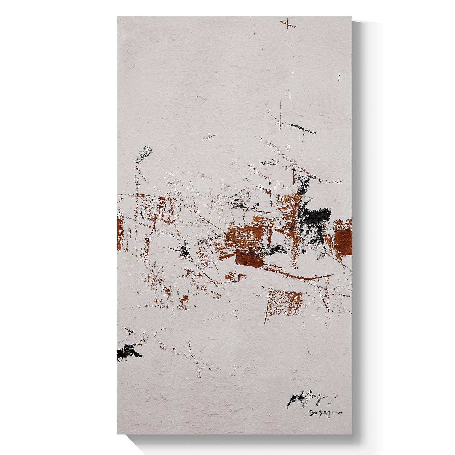 Modern abstract wall art, hand-painted oil painting