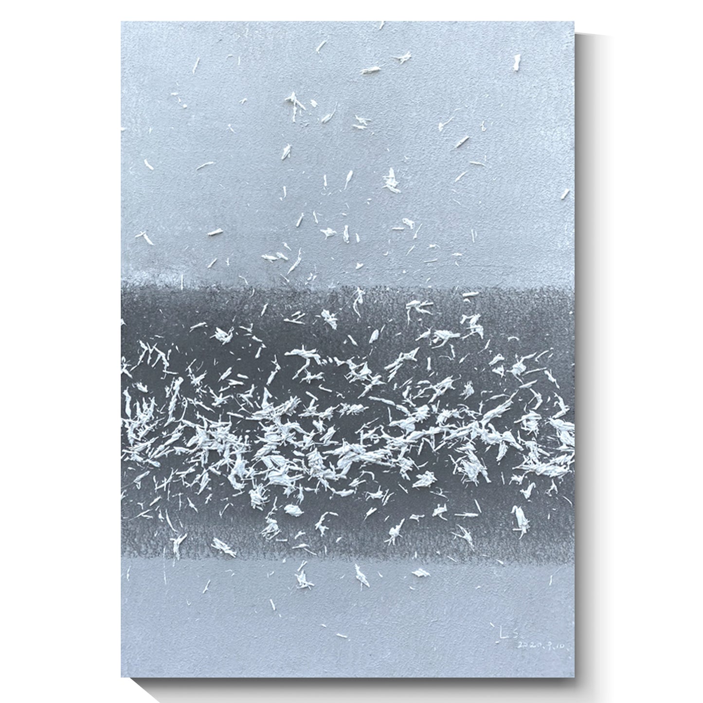 Modern abstract wall art, hand-painted oil painting