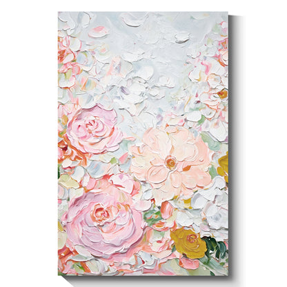 Modern abstract wall art, hand-painted oil painting