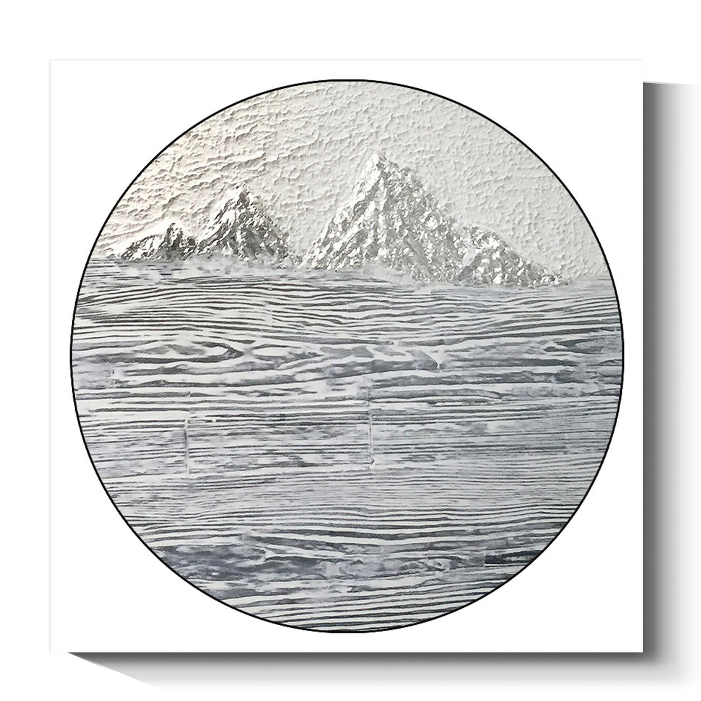 Modern abstract wall art, hand-painted oil painting