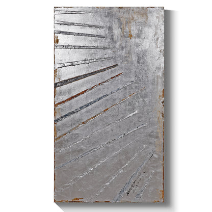 Modern abstract wall art, hand-painted oil painting