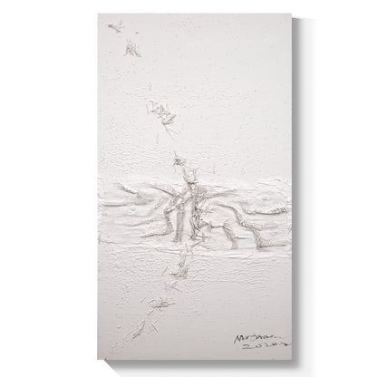 Modern abstract wall art, hand-painted oil painting