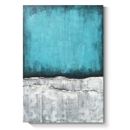Modern abstract wall art, hand-painted oil painting