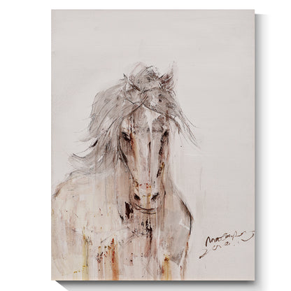 Modern abstract wall art, hand-painted oil painting