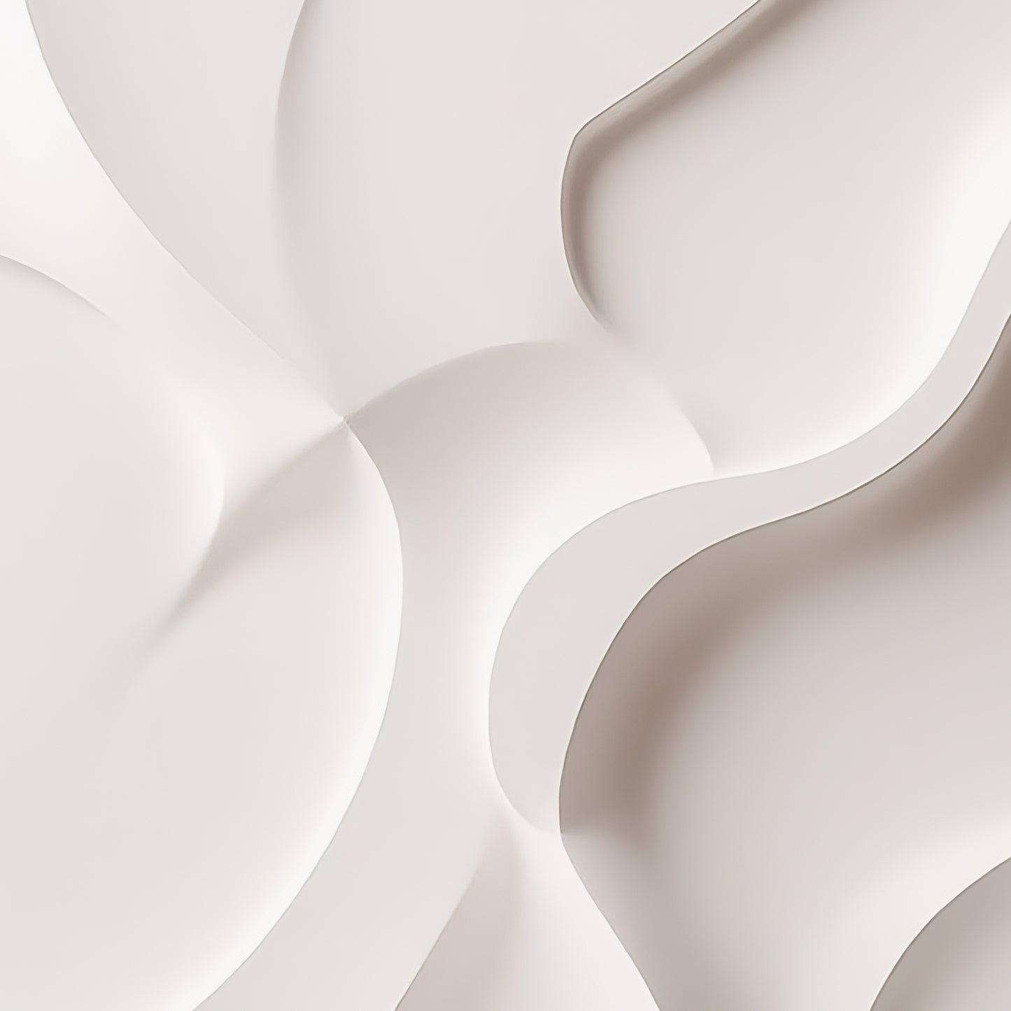 Beige Wall Sculptures, 3D Wood Wall Art, Minimalist Wall Hanging Home Decor