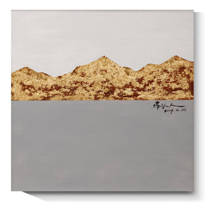 Modern abstract wall art, hand-painted oil painting